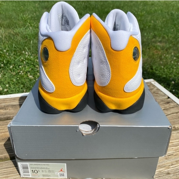 🔥Air Jordan Retro 13 Authentic Men Size 10.5 Worn twice in original box wore 2 - Picture 4 of 4